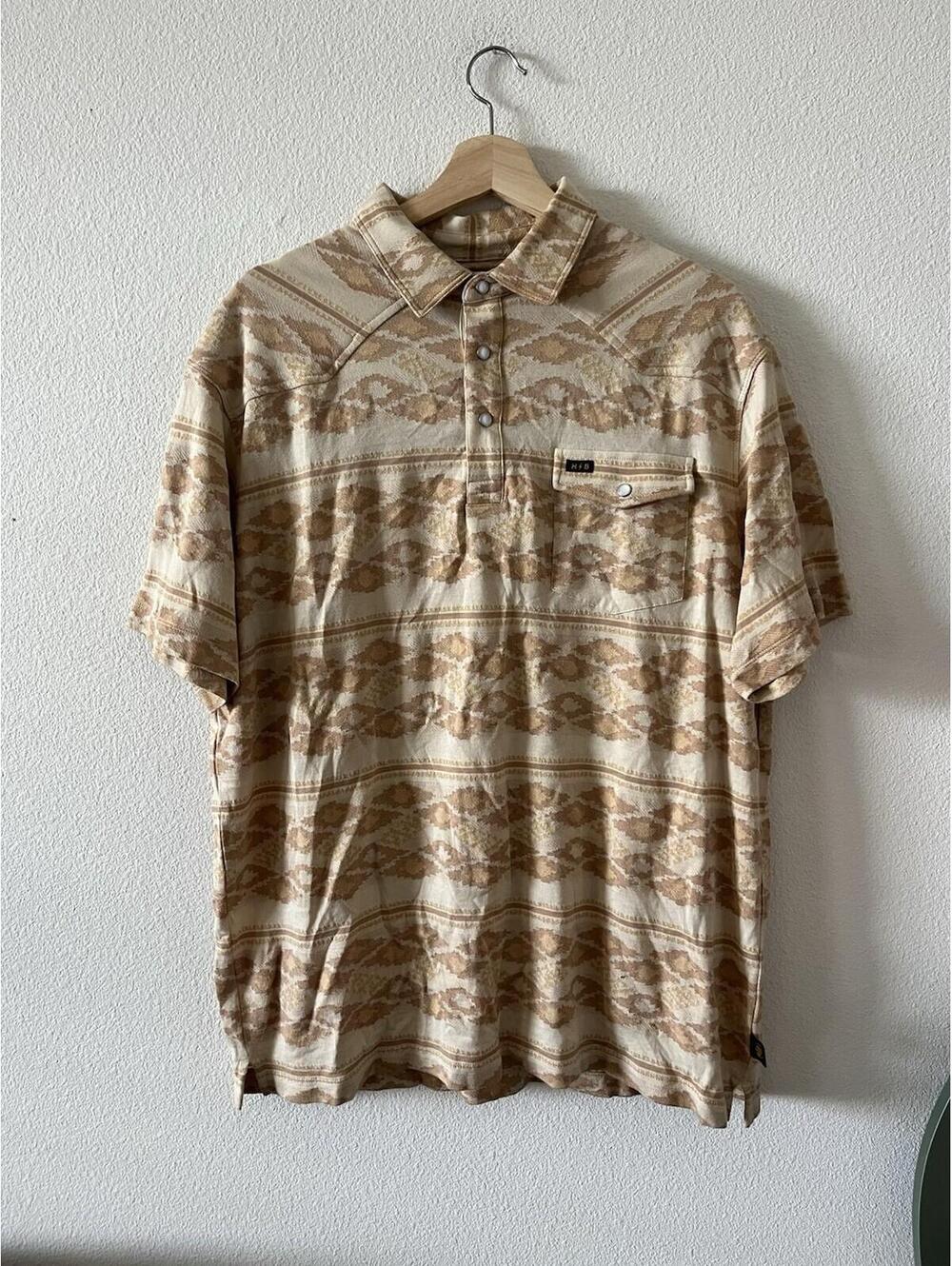 Howler Bros The Original Ranchero Polo Shirt Tan XL